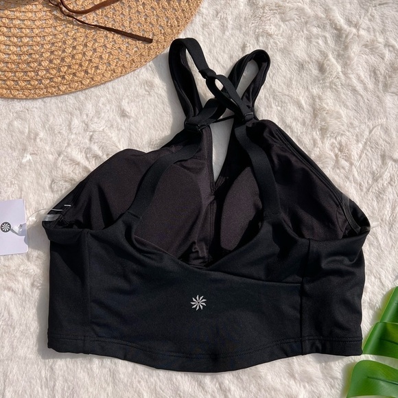 Athleta Crossed Bikini Top in Black - Picture 6 of 10